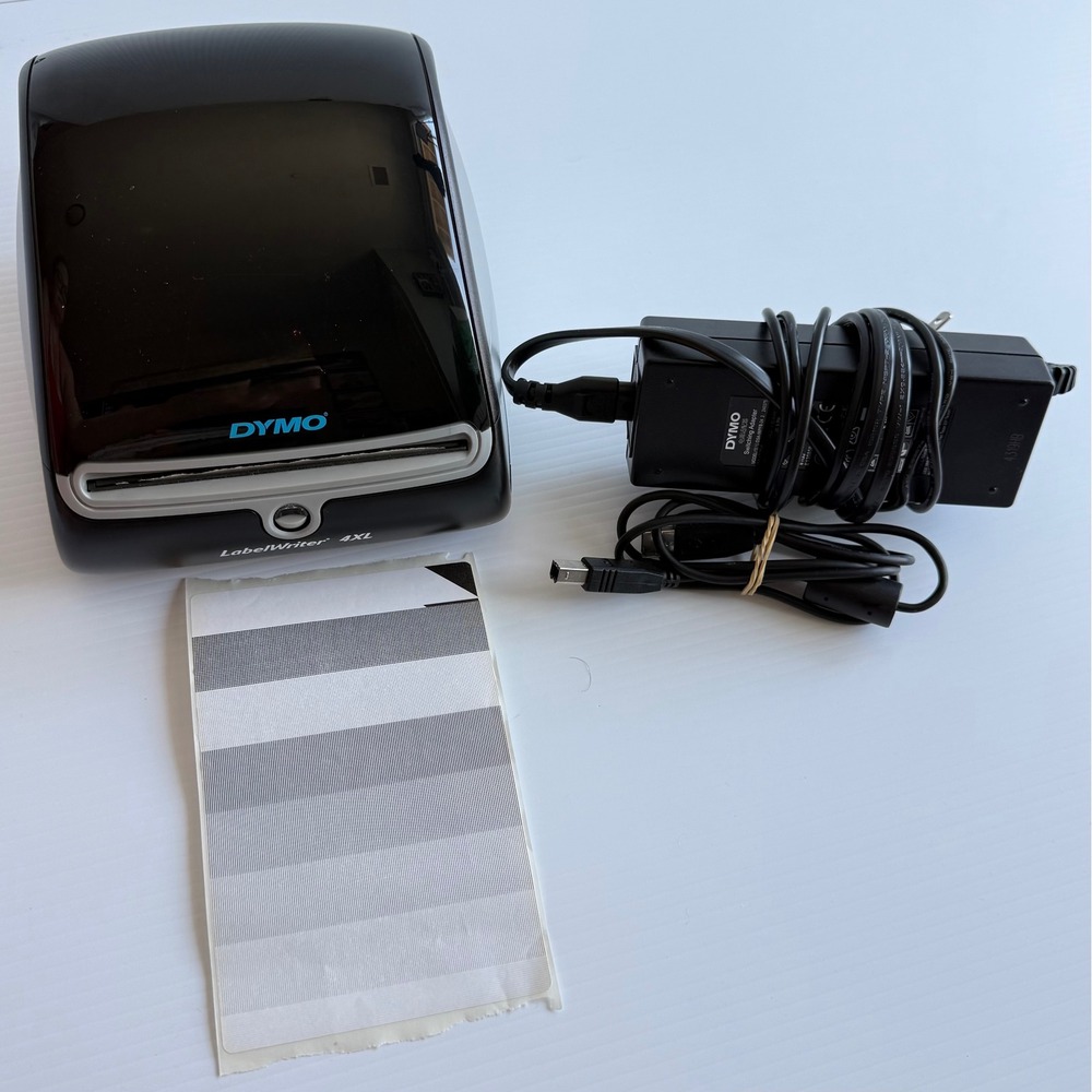 DYMO LabelWriter 4XL Thermal 4x6 Shipping Label Printer 1738542 Tested Cords